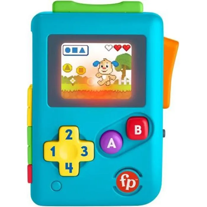 Jouet d'éveil 1er âge - FISHER PRICE - Ma Première Console de Jeu Rires et Éveil - Musical - De 6 à 36 mois-0