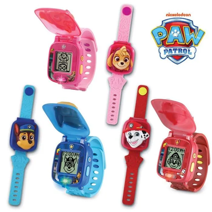 Console educative Vtech - 80-551667 - Paw Patrol Montre educative Marshall Pat' Patrouille, , Rouge, unico-3