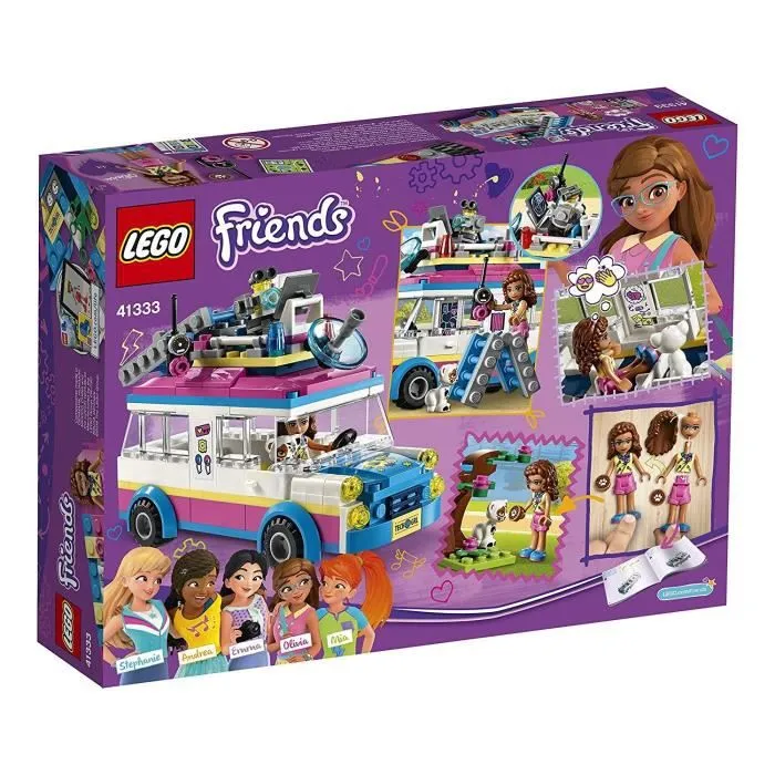 LEGO® Friends 41333 Le véhicule de mission d'Olivia - Jeu de construction-2