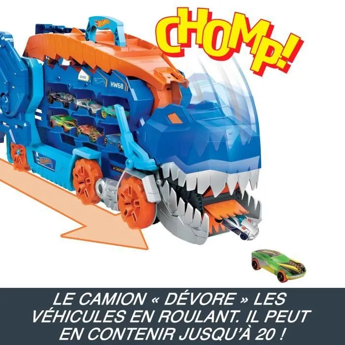 Méga Transporteur T-rex Suprême - Hot Wheels Dinosaure Mattel HNG50-3
