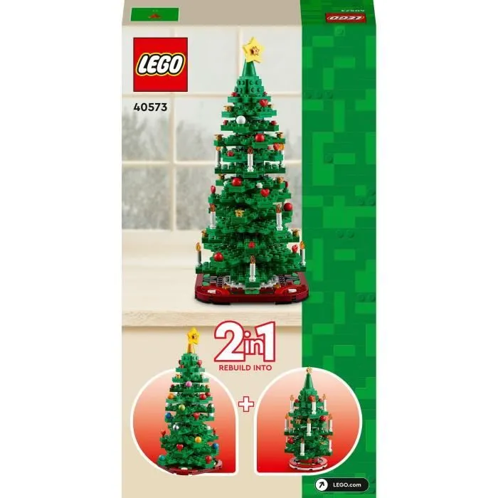 LEGO® Iconic 40573 Le Sapin de Noël - Set de Construction pour Enfants - Décoration de Noël-4