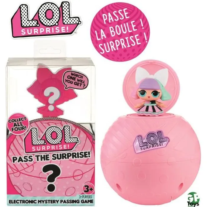 Jeu de société - L.O.L. SURPRISE! - Passe la Surprise - Modèles aléatoires - Pour filles de 6 ans et plus-0