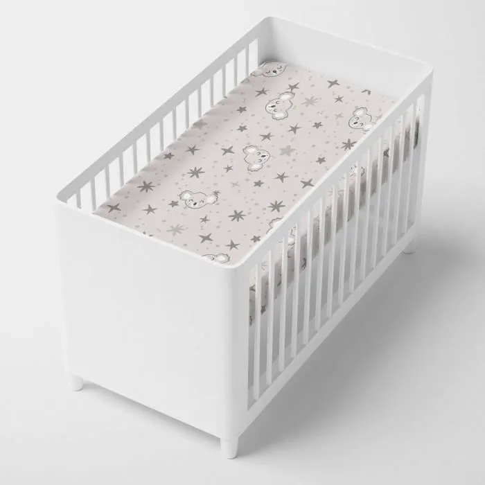 moshi moshi baby koala drap-housse 60x120 [berceau]-3