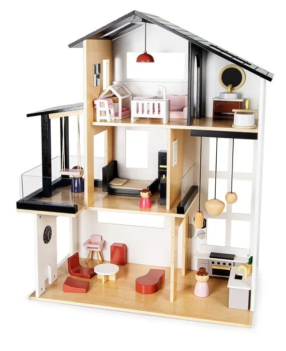 Le Loft des Rêves - Maison de Poupée Moderne-1