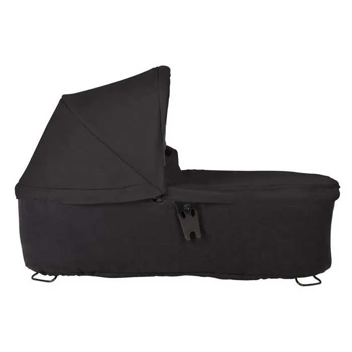 Poussette polyvalente pour bébé - MOUNTAIN BUGGY - Carrycot Plus Duet V3 Noir - Face route - Groupe 0+-0