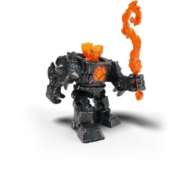 Schleich - Cyborg des Ténèbres - Lave - 42597 - Gamme : Eldrador Mini Creatures-0