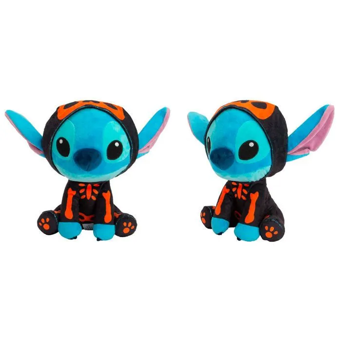 Peluche - Simba - Squelette Stitch - Bleu/Noir - Pour enfants à partir de 3 ans - Mixte-0