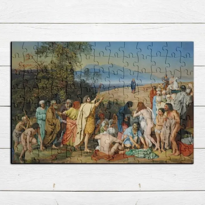 Puzzle Classique - FABULOUS - Aleksander Ivanov L'Apparition Du Christ - 100 Pièces - Intérieur - Adulte - Mixte-3