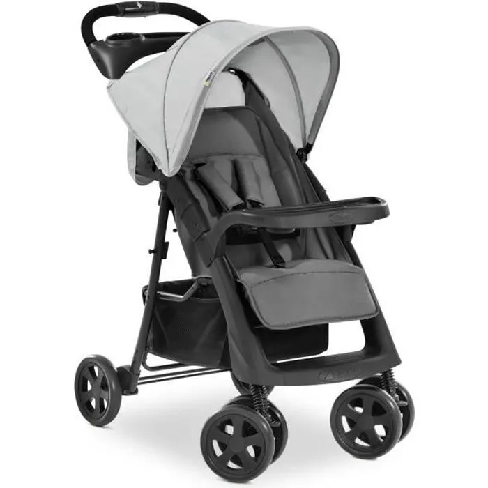 HAUCK Shopper Neo II Poussette - Gris-0