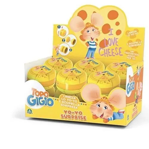 Jouet - GRANDI GIOCHI - TOPO GRANDS JEUX SOURIS GIGIO YO SURPRISE - 12 mini Gigio - Intérieur - Enfant-0