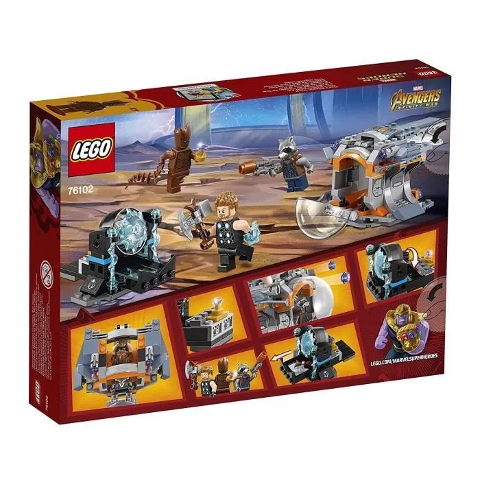 LEGO® Marvel Super Heroes 76102 À la recherche du marteau de Thor-3