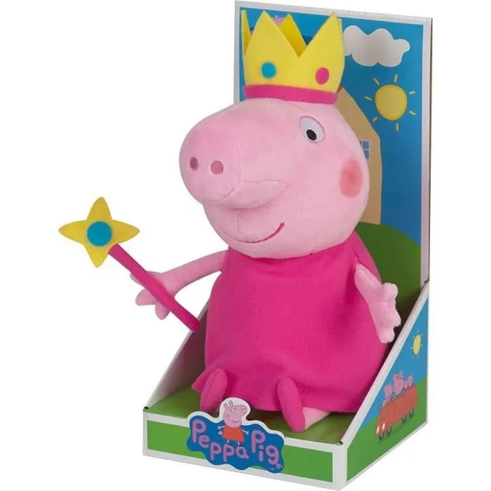 PEPPA PIG Peluche Princesse-1
