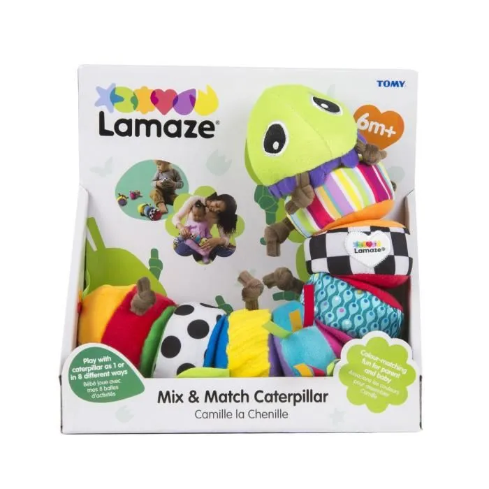 Balles d'activités - LAMAZE - Camille la Chenille - Vert - Bébé - Mixte-4