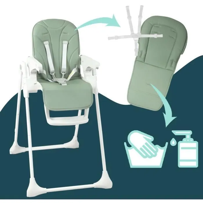 Chaise haute - LOOPING - CH100VT - Multipositions-7