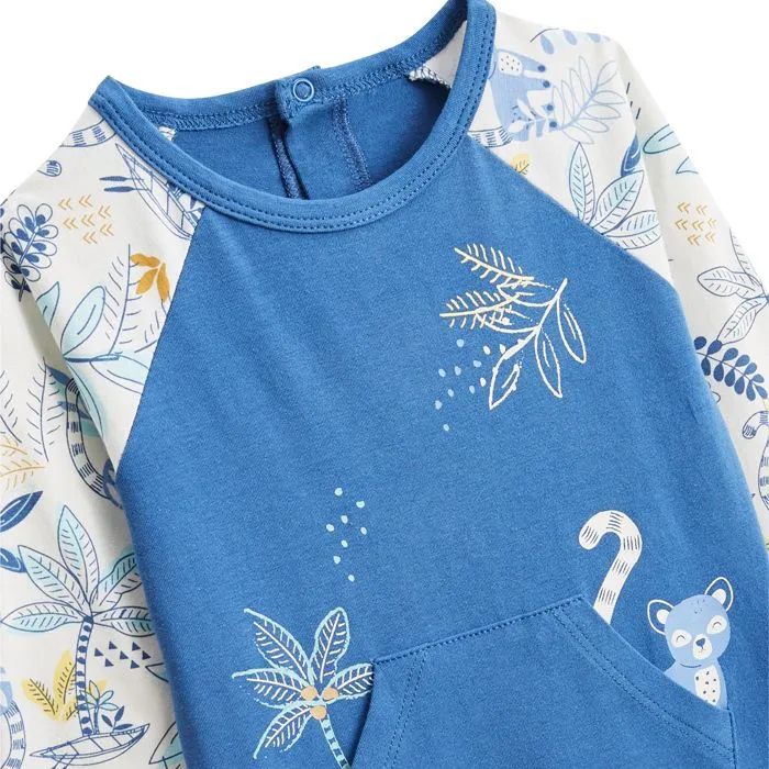 Pyjama bébé - Gamboa - Grenouillère - 95% coton - Poche kangourou - Pieds antidérapants-2
