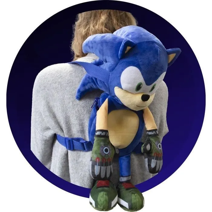 PELUCHE SAC À DOS - SONIC-1