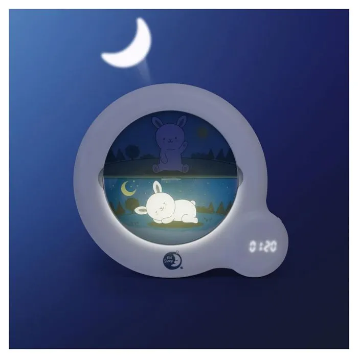 Réveil Enfant Éducatif Kid'Sleep - Claessens'Kids - Veilleuse Musicale - Jour/Nuit - Essential-4