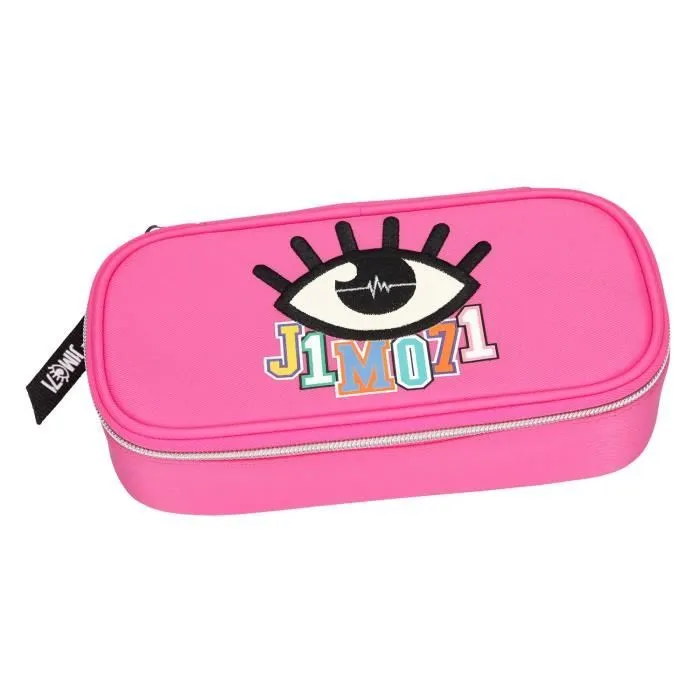 Sac à bandoulière - Depesche - Lisa et Lena J1MO71 - Rose - Compartiment pour équerre - Passants pour stylos-0