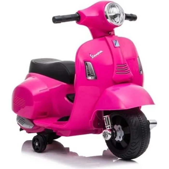 Moto électrique pour enfants Vespa GTS 300 Mini Rose (LE5347)-0