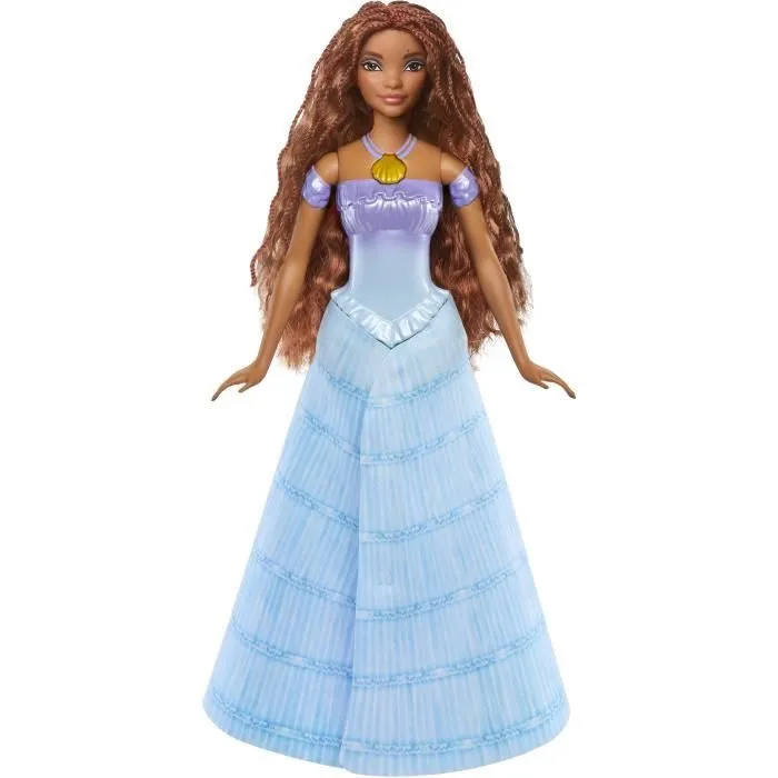 Disney-La Petite Sirène-Poupée Ariel Transformable humaine et sirène HLX13-1