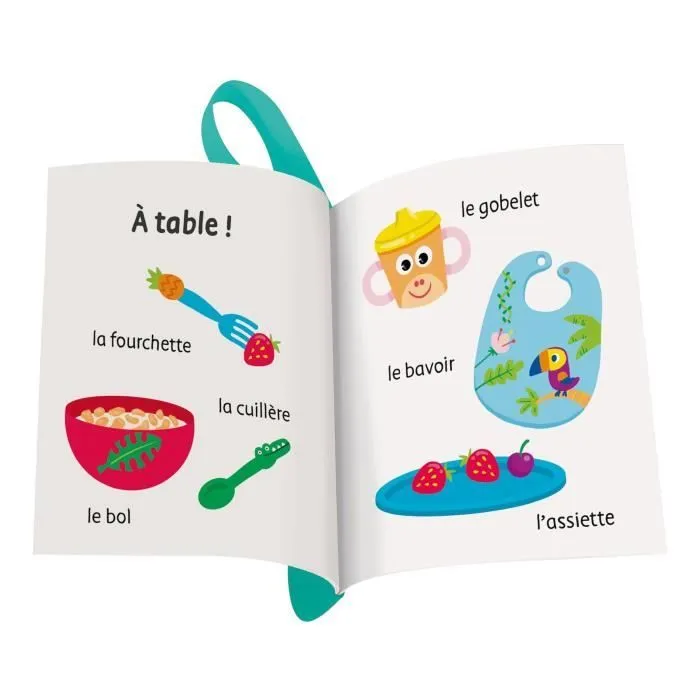 Ravensburger play+, Flip & pop - Mes premiers mots , Livre, Premier âge, bébé-1