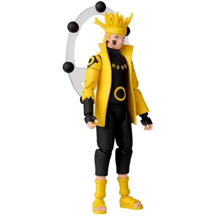 Figurine Anime Heroes Naruto Shippuden - Mode Sage des six chemins - BANDAI-5
