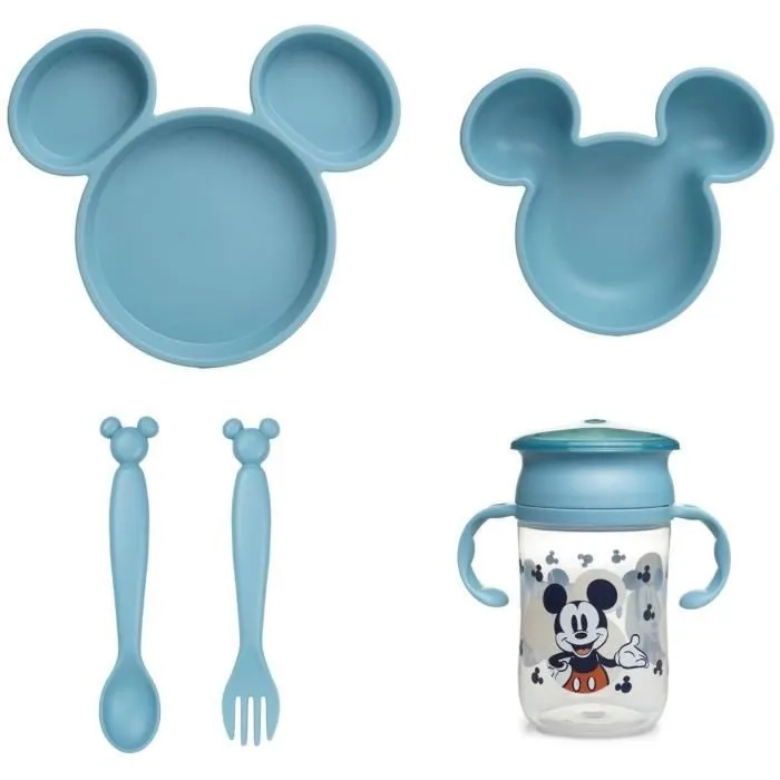 Pack repas - THERMOBABY - Silhouette PP - Ensemble vaisselle - Mickey-0