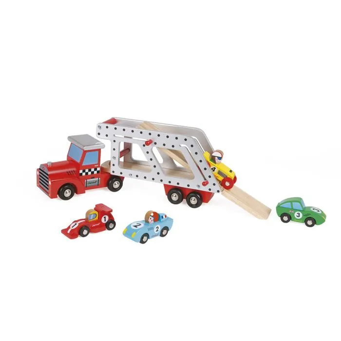 Camion transporteur 4 voitures Story Racing-2