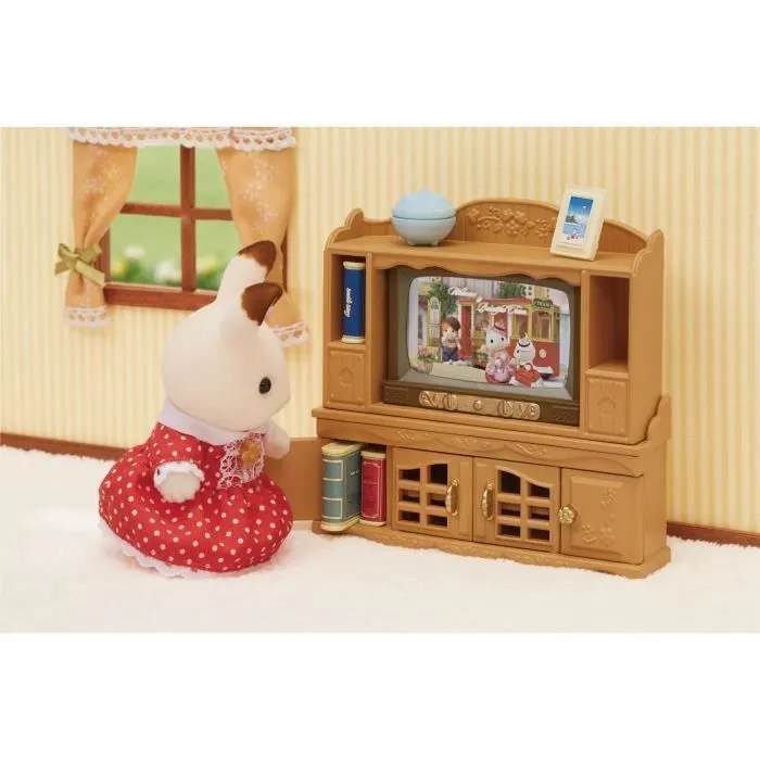 Figurines miniatures - SYLVANIAN FAMILIES - 5339 - La pièce à vivre - Meubles et accessoires pour enfants-6