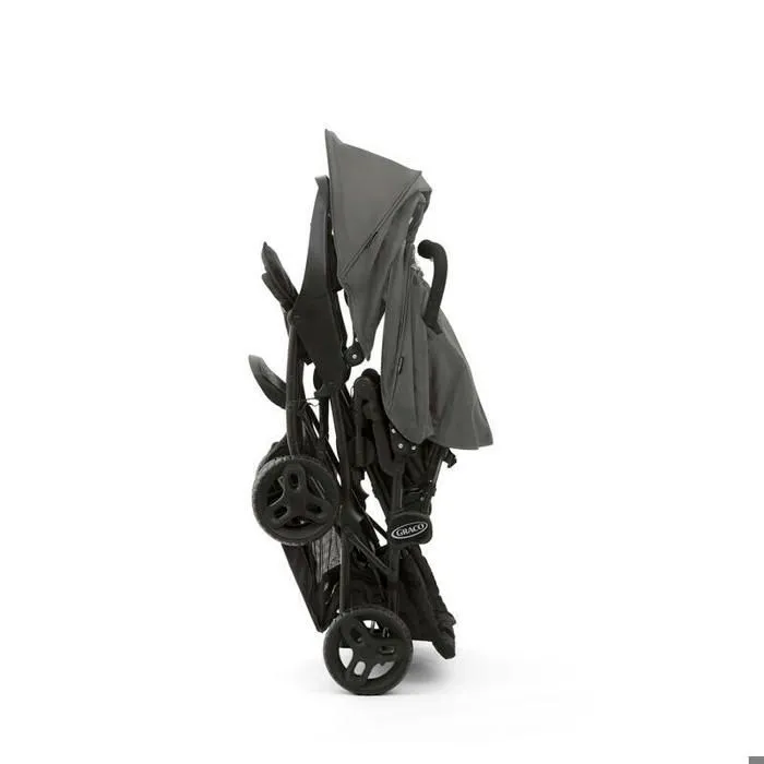 Poussette polyvalente - sport - GRACO - Stadium Duo - 4 roues - Gris - Mixte-2