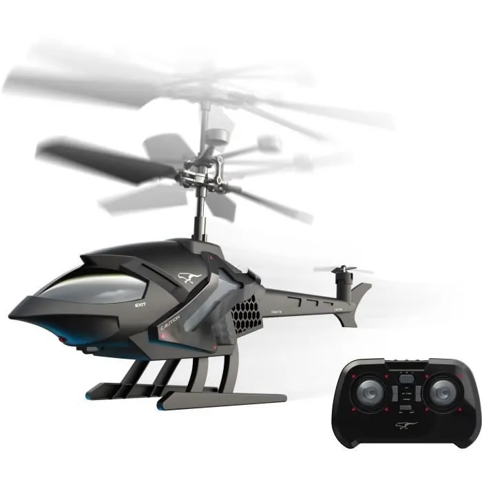 Hélicoptère télécommandé - FLYBOTIC - Sky cheetah - 24cm - 3 canaux - Dès 10ans-0