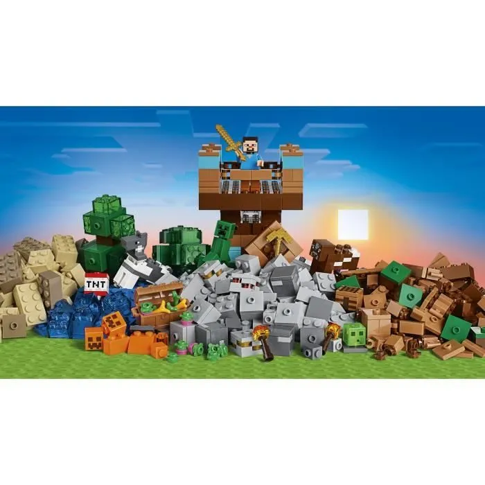 Jeu de construction - LEGO - Minecraft - La Boîte de Construction 2.0 - 717 pièces - A partir de 8 ans-3
