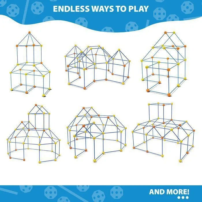 Build Your Cabin XL - Big Minds | Kit de construction solide pour enfants : Construction pour enfants 102 pièces-2