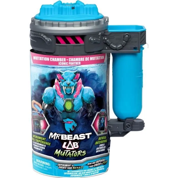 Figurine Mutators Panthère iconique chambre de mutation - MR Beast LAB - Réalise une expérience pour créér ta créature-0