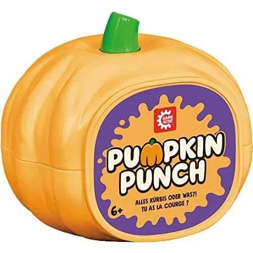 Game Factory Pumpkin Punch Jeu de réaction Rapide pour Amis et Famille Jeu de Cartes pour Enfants à partir de 6 Ans --0