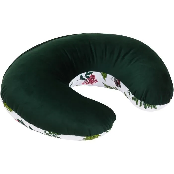 Bellochi Coussin d'allaitement avec Housse Coussin Allaitement Multifonction 40x60cm - Nature-1