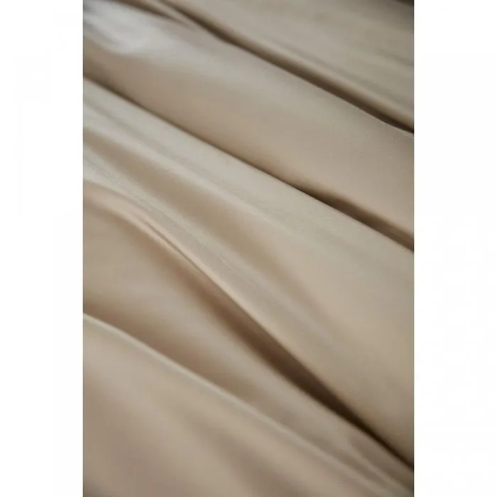Housse de couette 240 x 220 cm bambou de satin 120 fils Salomé Naturel-3