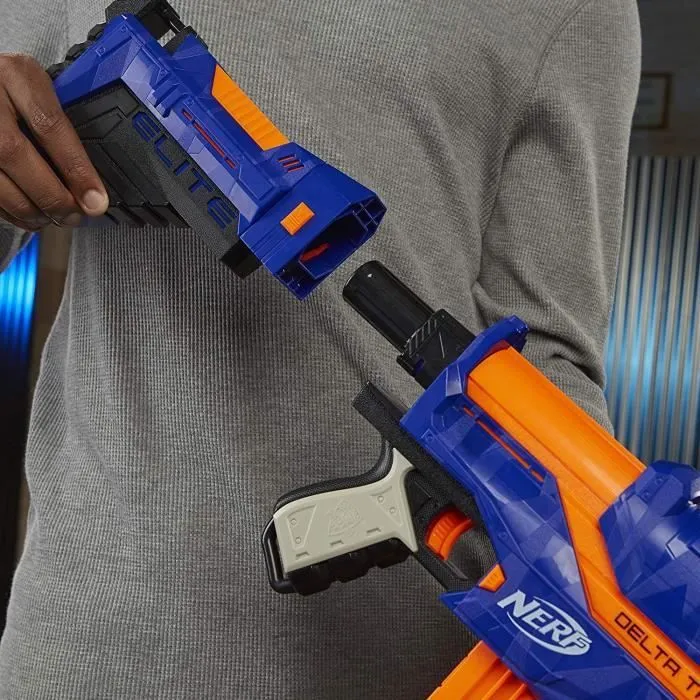 Pistolet à fléchettes - NERF - Elite Delta Trooper - Chargeur 12 fléchettes - 3 configurations possibles-2