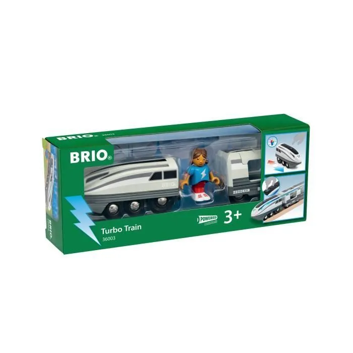 Brio - Train électrique Locomotive à piles Super Rapide-6