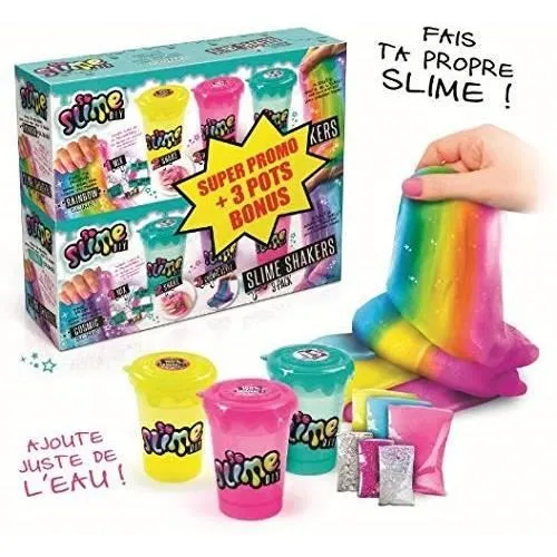 CANAL TOYS - SO SLIME DIY - Pack de 6 Slime Shakers - Cosmic & Rainbow - Crée tes propres slimes !-1