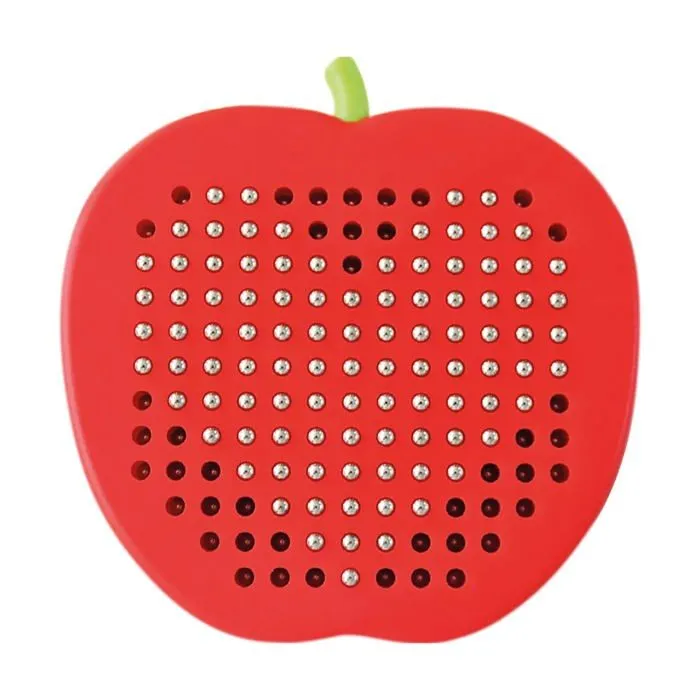 Artista - 9315142 - Magnetique Pomme Tableau a Dessin Magique pour Enfants a partir de 3 Ans, Rouge, Medium-1