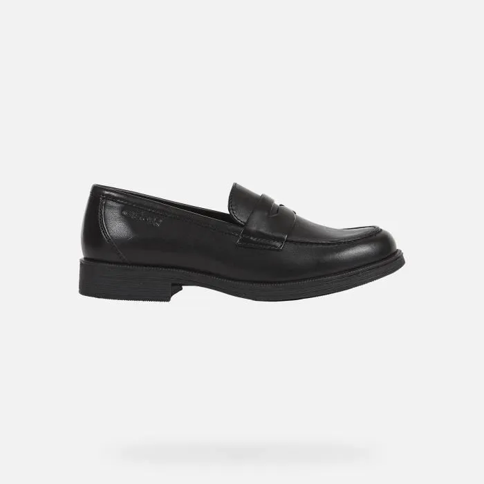 Derbies Geox JR AGATA pour fille - Noir - Confortable et intemporel-1
