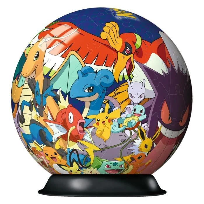 Puzzle 3D Ball Pokémon 72 pièces - Ravensburger - Puzzle enfant 3D sans colle - Dès 6 ans-2