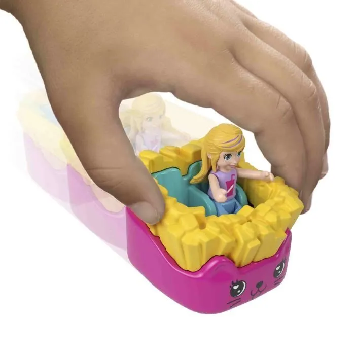 Polly Pocket–Coffret Multifacettes-Voitures Et Mini-Figurines - JCR44 Modèle aléatoire - à partide 4 ans-4