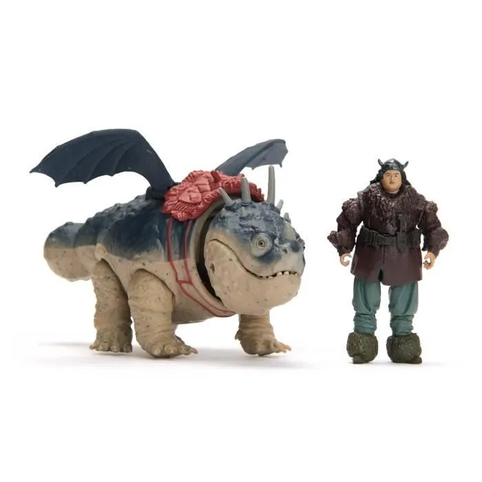 SPIN MASTER PACK DRAGON ET VIKING 25 CM GRONK Dragons Movie-5