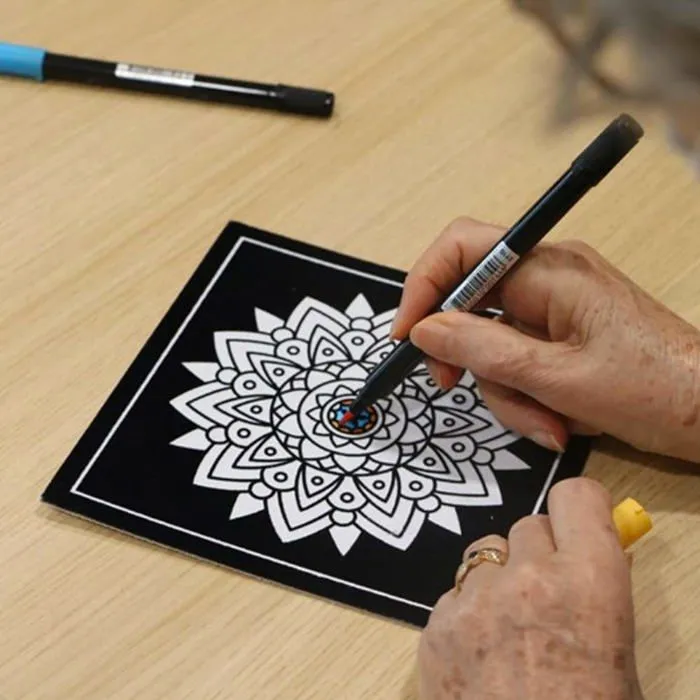 Jeu de coloriage - dessin - pochoir Enjoyart - EA40148-2