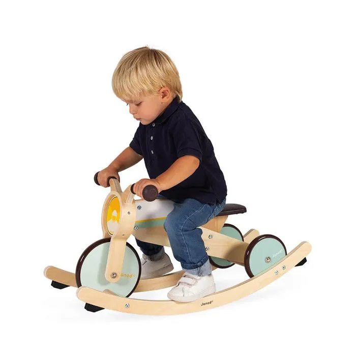 Tricycle 2 En 1 À Bascule-4