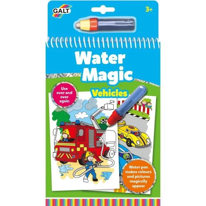 Carnets de dessins magiques GALT - Water Magic Véhicules-0