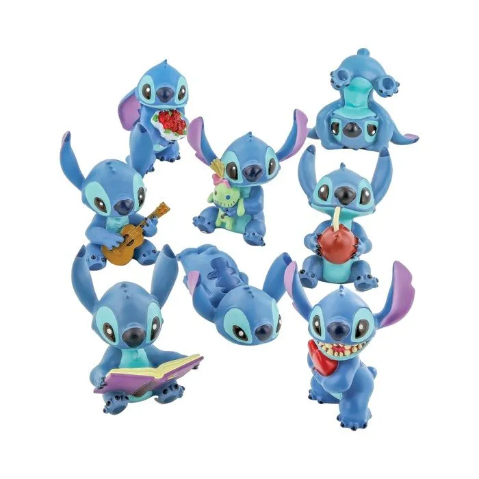 Figurine - Enesco - Stitch DOLL - Licence Officielle Lilo et Stitch - 6 cm - Vert-4