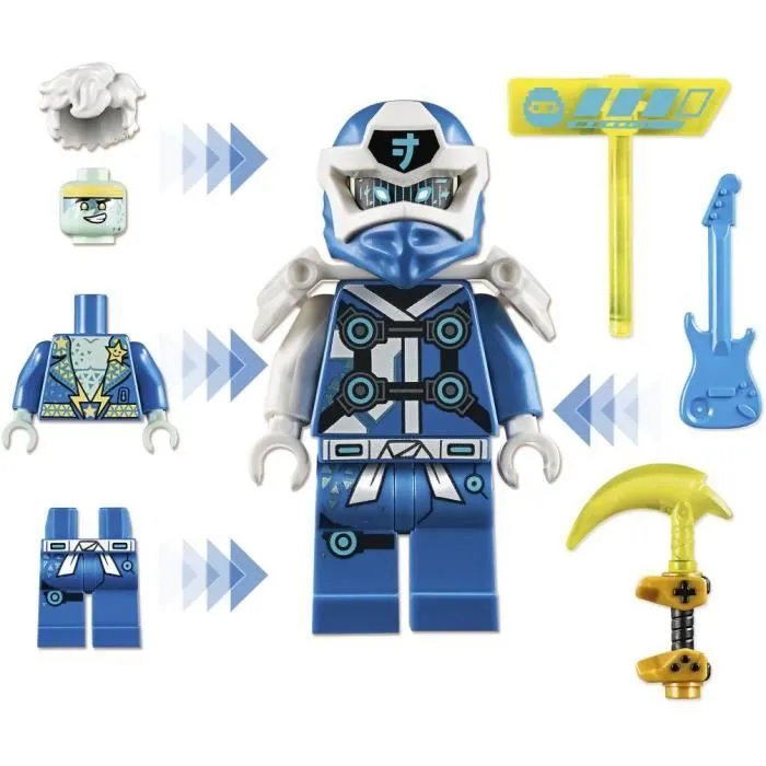LEGO® NINJAGO® 71715 Avatar Jay - Capsule Arcade-1